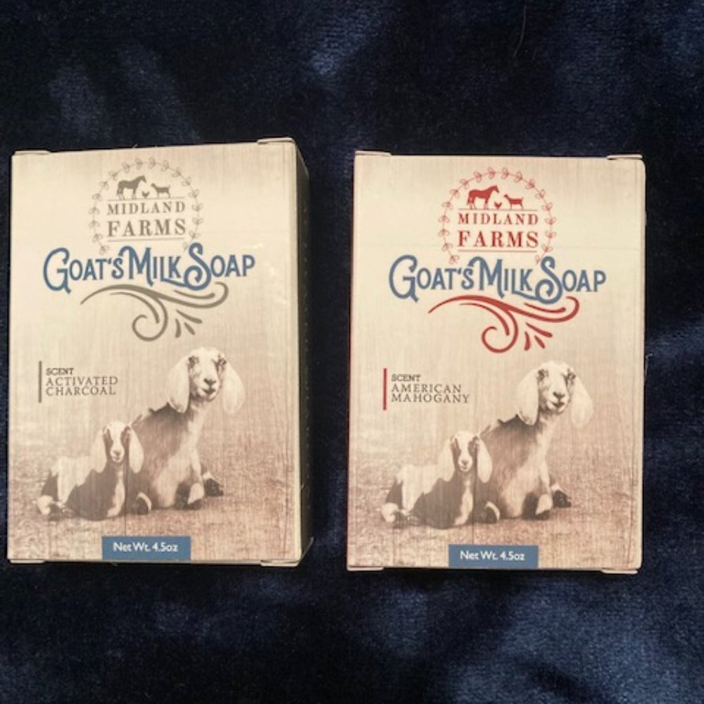 Men's Fresh Goat's Milk Soap (2 Bars)
